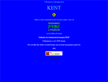 Tablet Screenshot of kent.dk