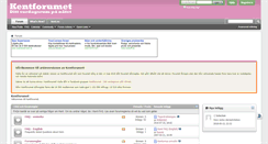 Desktop Screenshot of forumet.kent.nu