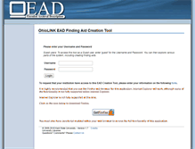 Tablet Screenshot of ead.library.kent.edu