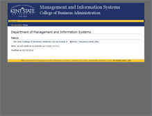 Tablet Screenshot of mismain.bsa.kent.edu