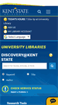 Mobile Screenshot of library.kent.edu